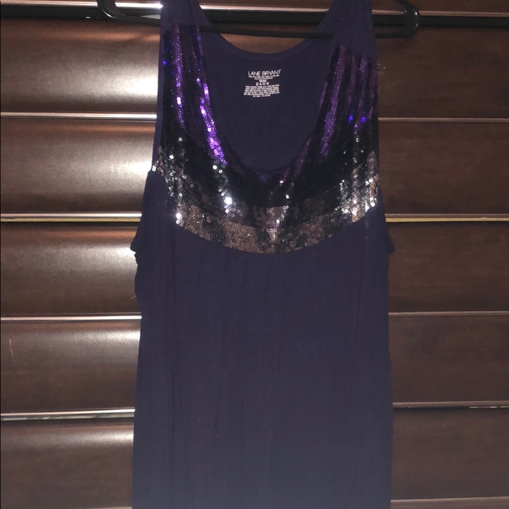 Purple blouse